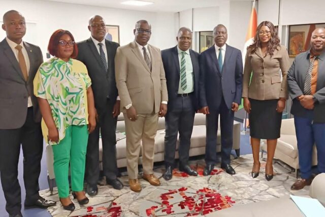 UNAFORH: Adjara Sangaré présente les missions de l’union au ministre Adama Koné
