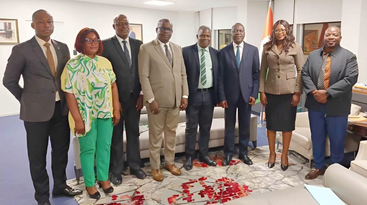 UNAFORH: Adjara Sangaré présente les missions de l’union au ministre Adama Koné